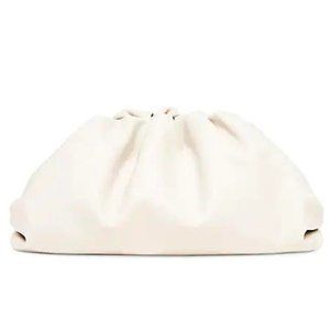 $3000 Bottega Veneta The Pouch Leather Clutch
